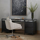 Shadow Box Executive Desk - Black