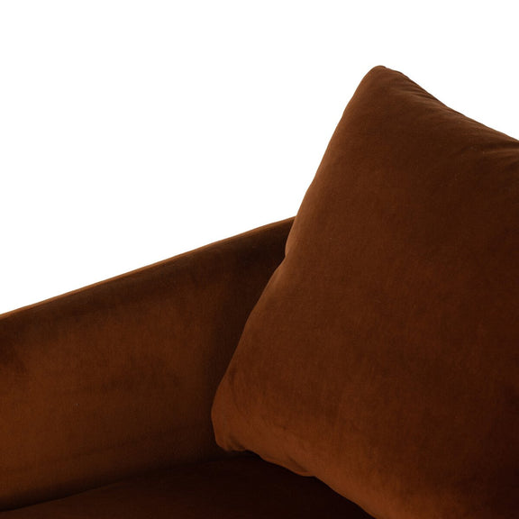 Whittaker Swivel Chair - Bleecker Rust