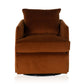 Whittaker Swivel Chair - Bleecker Rust