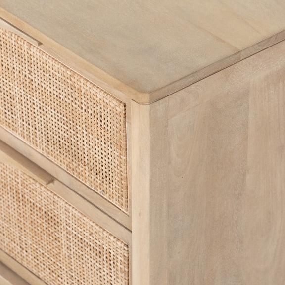 Sydney 6 Drawer Dresser - Natural Mango