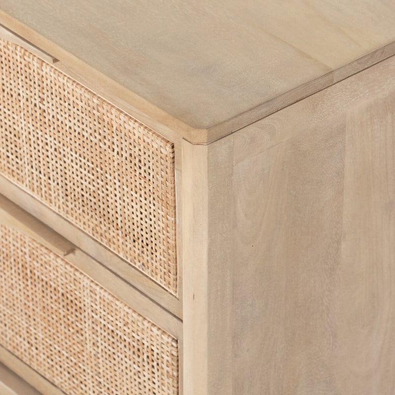 Sydney 6 Drawer Dresser - Natural Mango
