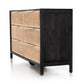 Sydney 6 Drawer Dresser - Black Wash