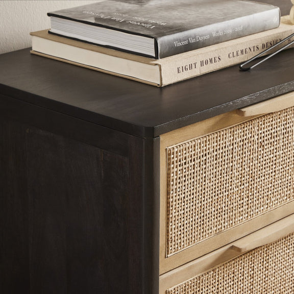 Sydney 6 Drawer Dresser - Black Wash