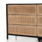 Sydney 6 Drawer Dresser - Black Wash