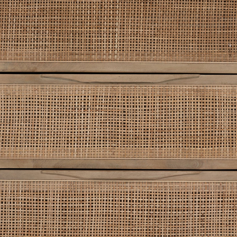Sydney 6 Drawer Dresser - Black Wash