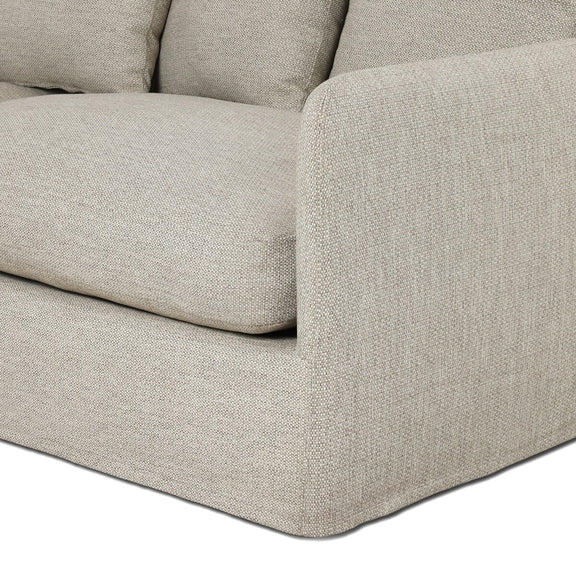 Dade Outdoor Slipcover Sofa - Faye Sand