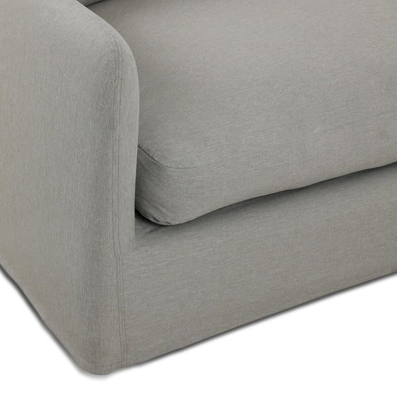 Dade Outdoor Slipcover Sofa - Venao Grey