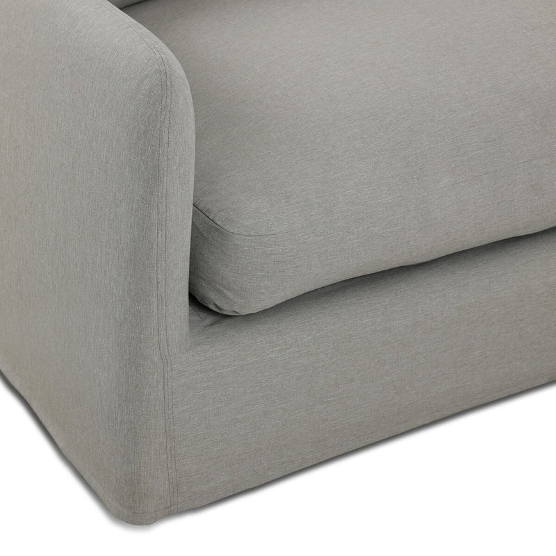 Dade Outdoor Slipcover Sofa - Venao Grey