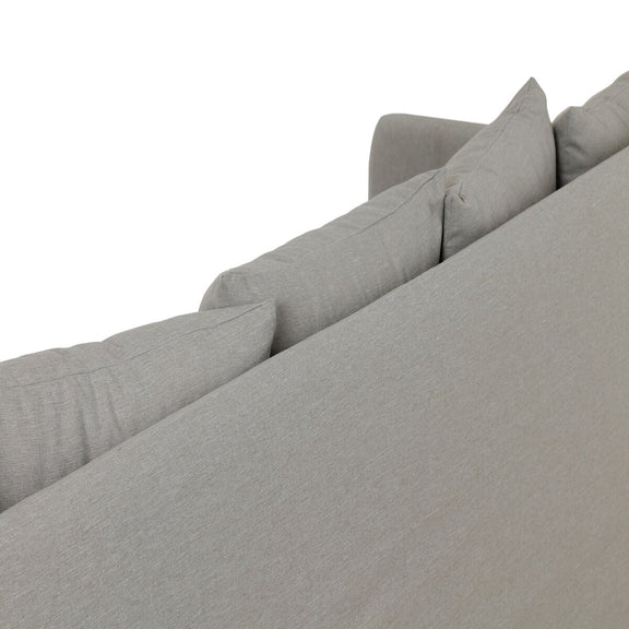 Dade Outdoor Slipcover Sofa - Venao Grey