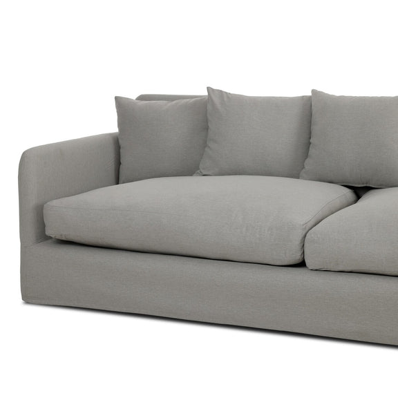 Dade Outdoor Slipcover Sofa - Venao Grey