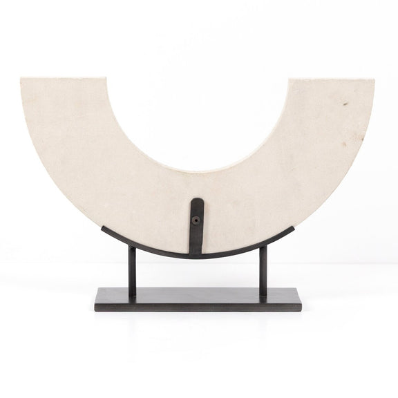 Sandstone Sculpture - Hammered Grey W/clear Powder Coat