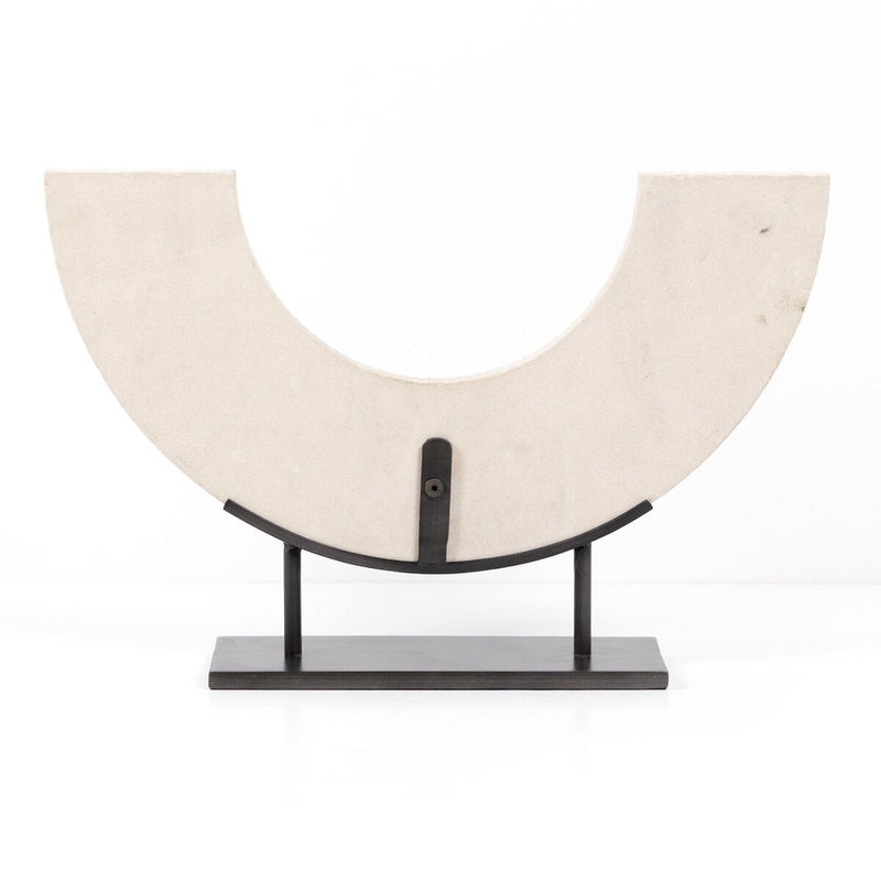 Sandstone Sculpture - Hammered Grey W/clear Powder Coat