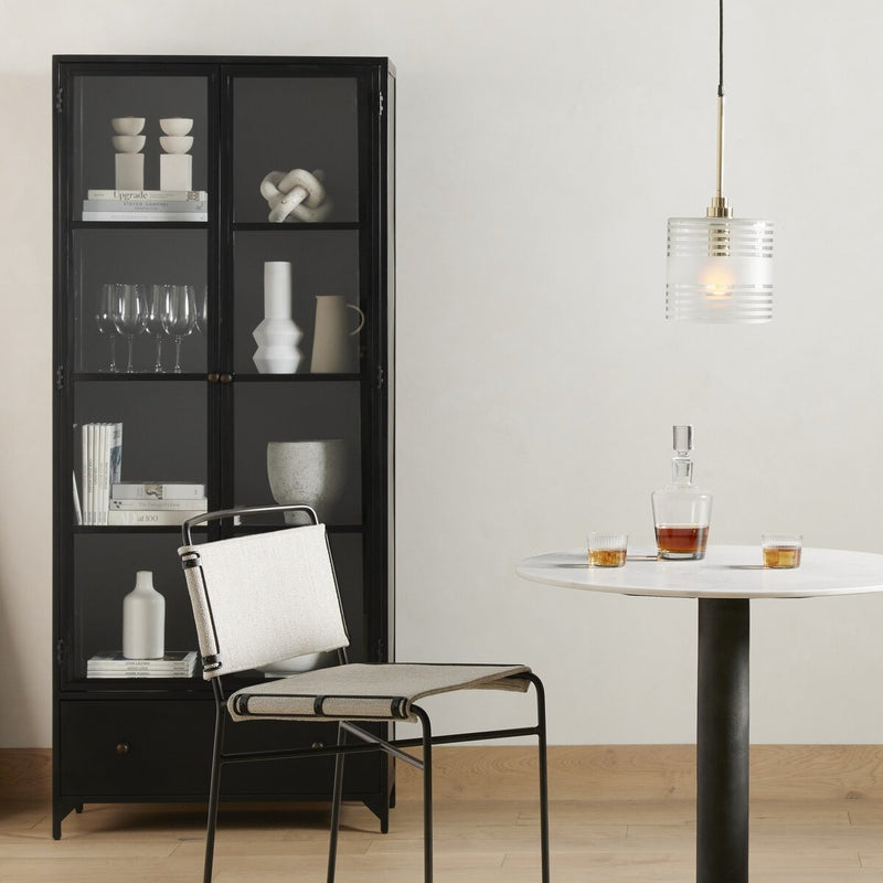 Shadow Box Cabinet - Black