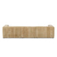 Langham Channeled 3-Piece Sectional - Ravello Camel