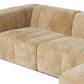 Langham Channeled 3-Piece Sectional - Ravello Camel