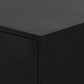 Isador Bar Cabinet - Black Wash Poplar