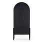 Tolle Cabinet - Drifted Matte Black & Drifted Oak