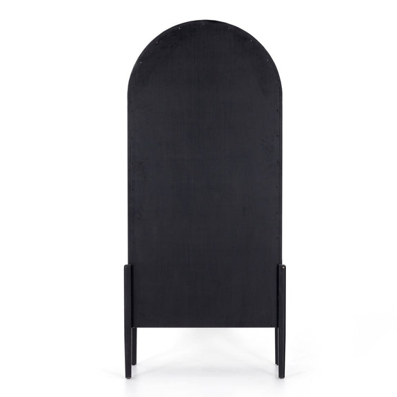 Tolle Cabinet - Drifted Matte Black & Drifted Oak