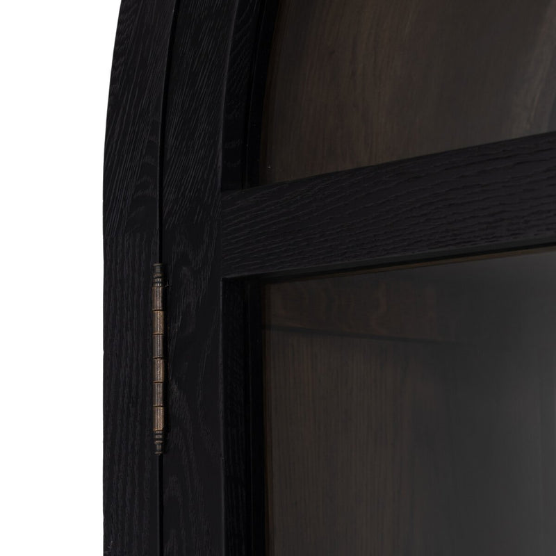 Tolle Cabinet - Drifted Matte Black & Drifted Oak