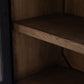Tolle Cabinet - Drifted Matte Black & Drifted Oak