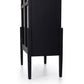 Tolle Cabinet - Drifted Matte Black & Drifted Oak