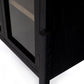 Tolle Cabinet - Drifted Matte Black & Drifted Oak