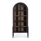 Tolle Cabinet - Drifted Matte Black & Drifted Oak