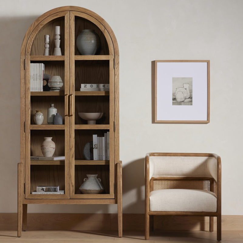 Tolle Cabinet - Drifted Oak Solid
