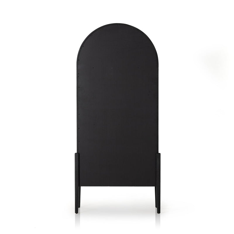 Tolle Cabinet - Drifted Matte Black Solid