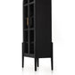 Tolle Cabinet - Drifted Matte Black Solid