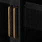 Tolle Cabinet - Drifted Matte Black Solid
