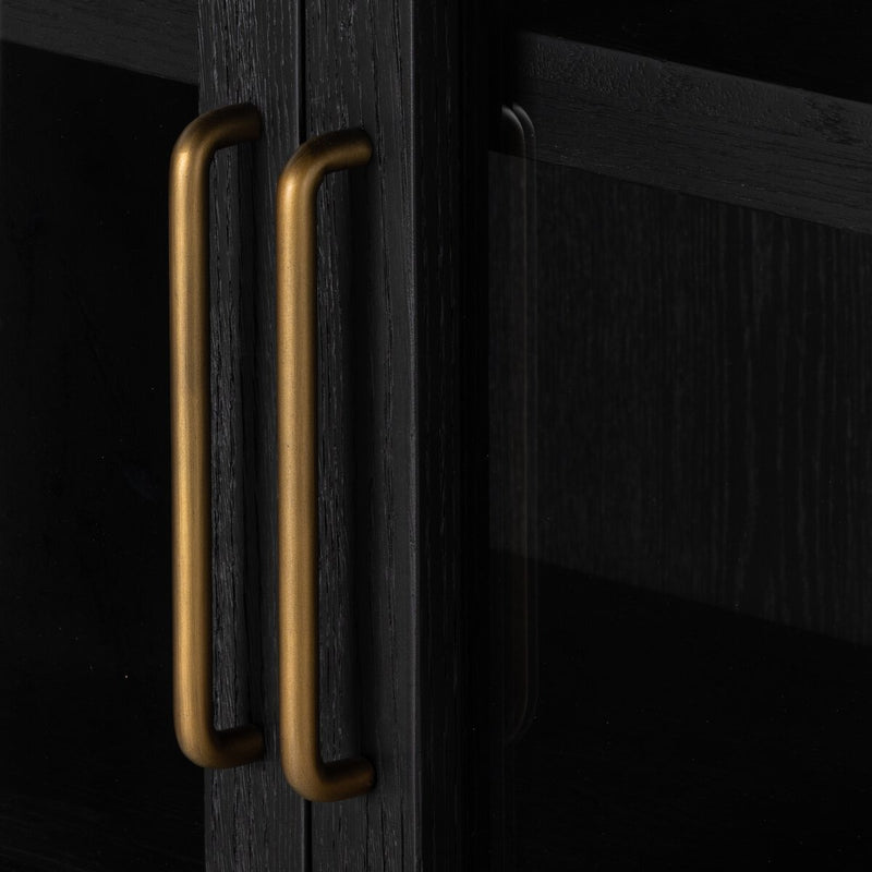 Tolle Cabinet - Drifted Matte Black Solid