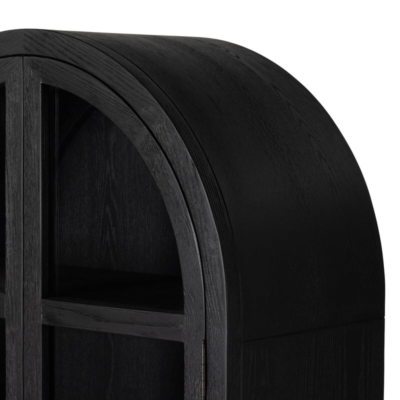 Tolle Cabinet - Drifted Matte Black Solid