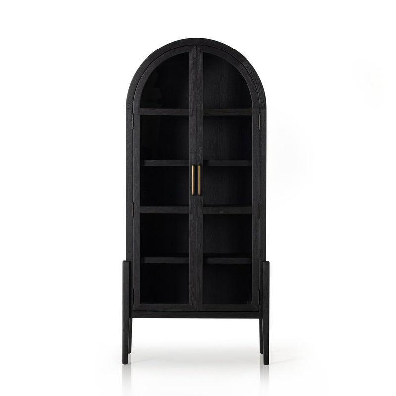 Tolle Cabinet - Drifted Matte Black Solid