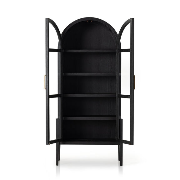 Tolle Cabinet - Drifted Matte Black Solid