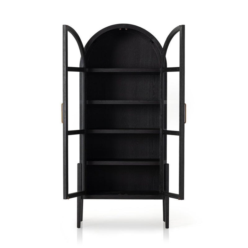 Tolle Cabinet - Drifted Matte Black Solid