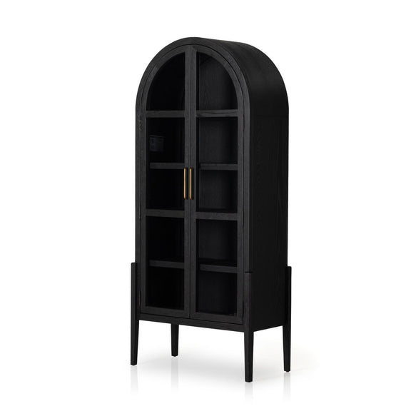 Tolle Cabinet - Drifted Matte Black Solid