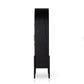 Tolle Cabinet - Drifted Matte Black Solid