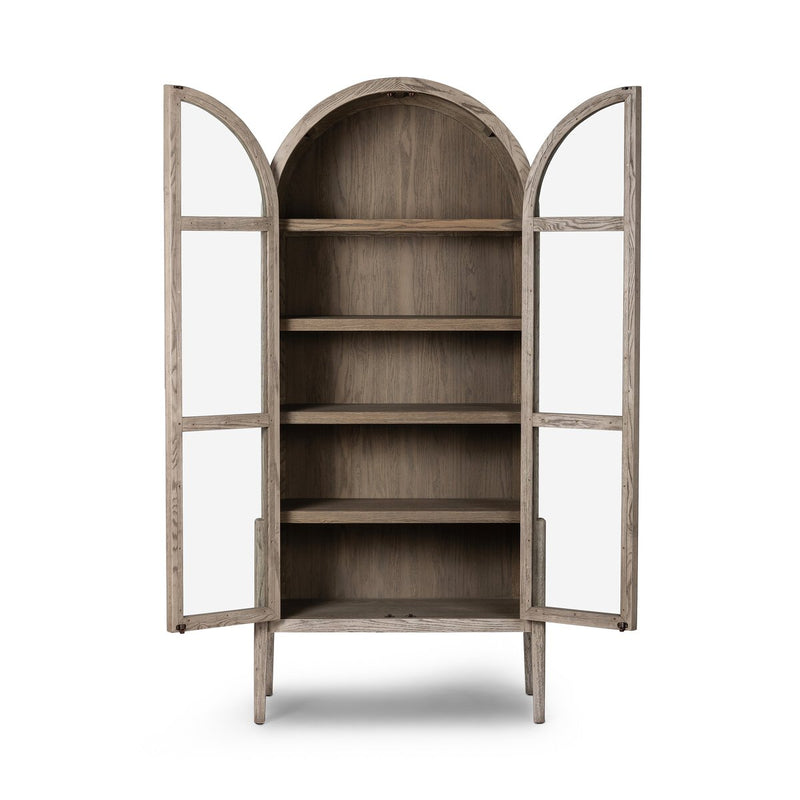 Tolle Cabinet - Rustic White Solid