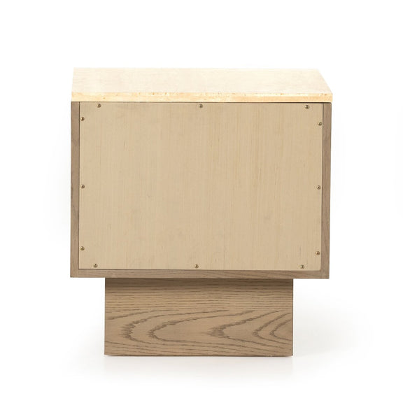 Jaylen Nightstand - Travertine