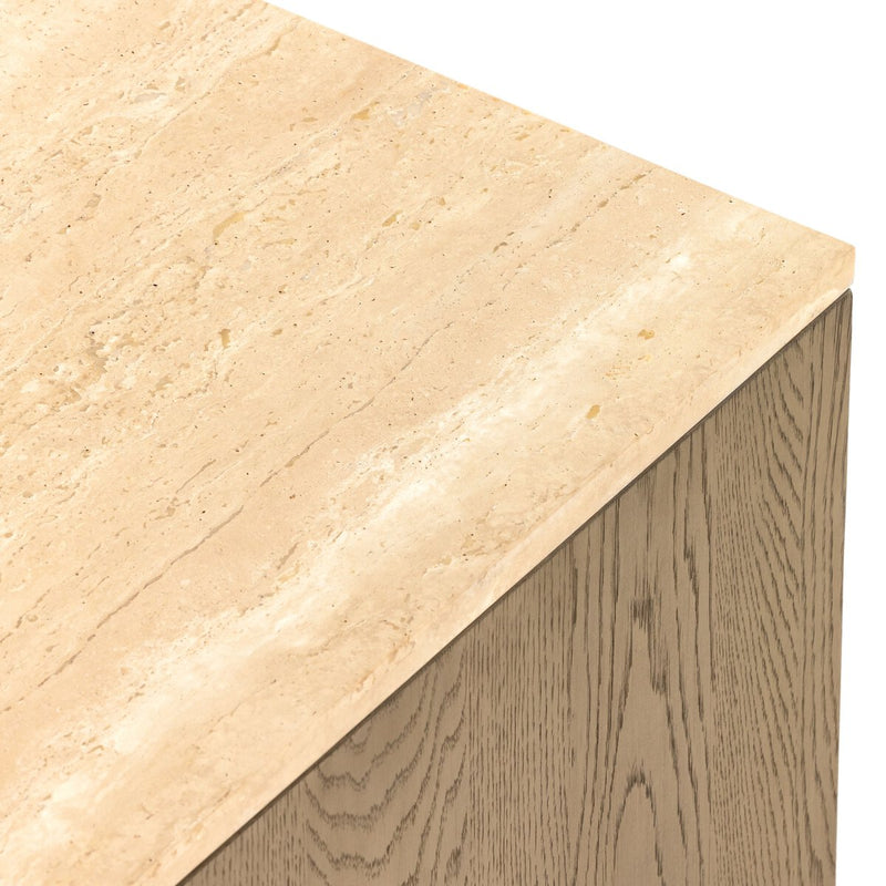 Jaylen Nightstand - Travertine