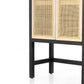 Caprice Narrow Cabinet - Black Wash Mango