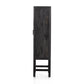 Caprice Narrow Cabinet - Black Wash Mango