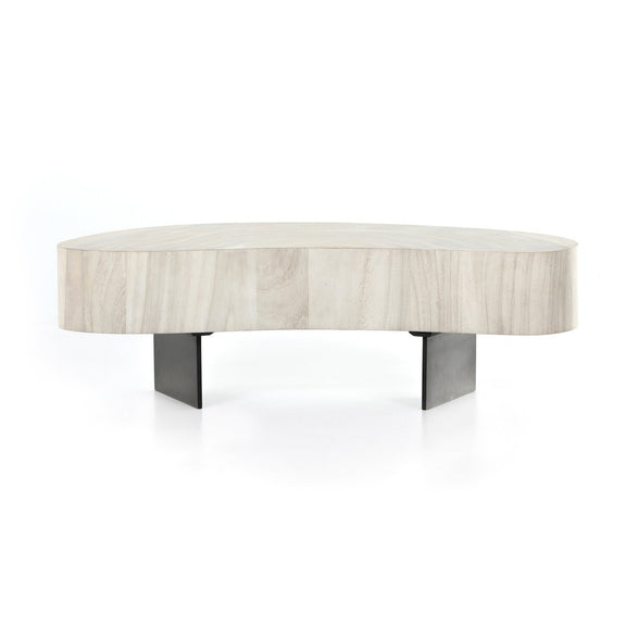 Avett Coffee Table - Bleached Guanacaste