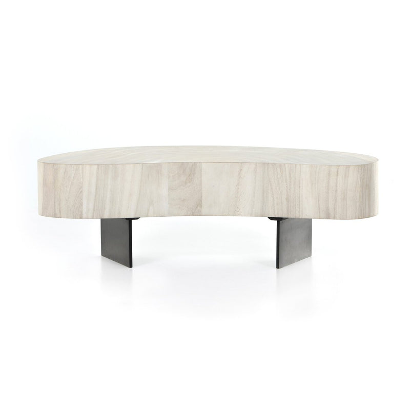 Avett Coffee Table - Bleached Guanacaste