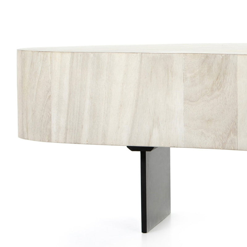 Avett Coffee Table - Bleached Guanacaste