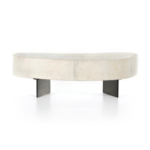 Avett Coffee Table - Bleached Guanacaste