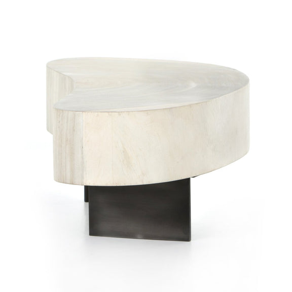Avett Coffee Table - Bleached Guanacaste