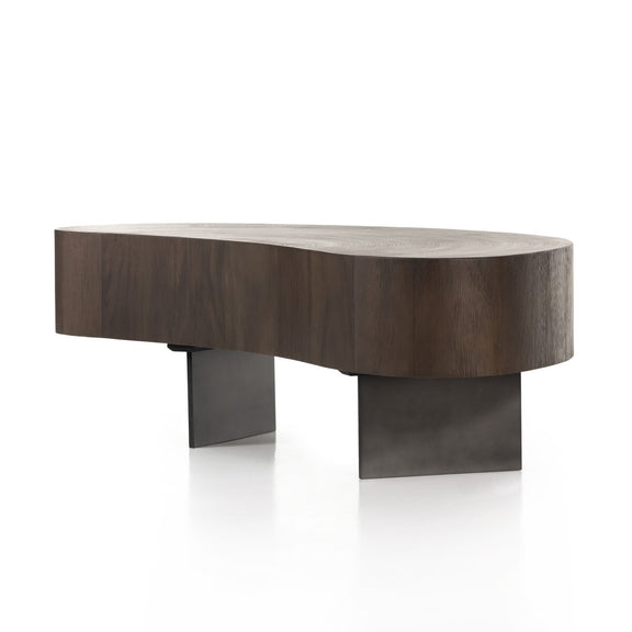 Avett Coffee Table - Smoked Guanacaste