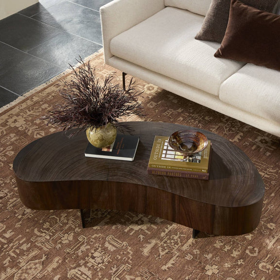 Avett Coffee Table - Smoked Guanacaste